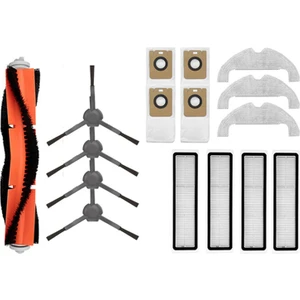 Ana Fırça Yan Fırça Hepa Filtre Paspas Toz Torbası Xiaomi Dreame Bot D10 Artı RLS3D Robot Elektrikli Süpürge Yedek Parçaları