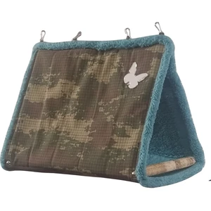 Akat Cosy Büyük Boy Kamuflaj Papağan Hamağı (Jako, Kakadu, Macaw...)