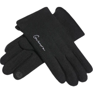 Kış Sıcak Kaşmir Erkek Iç Artı Kadife Dokunmatik Ekran Eldiven (Yurt Dışından)