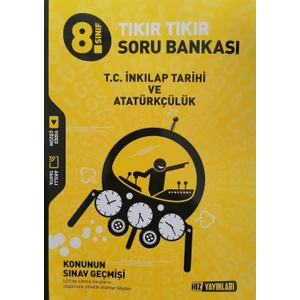 Hız Yayınları 8. Sınıf LGS Tıkır Tıkır Inkılap Tarihi Soru Bankası