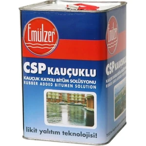 Csp Kauçuklu Bina Teras Çatı Bodrum Su Yalıtım Zifti 4,5 Kg