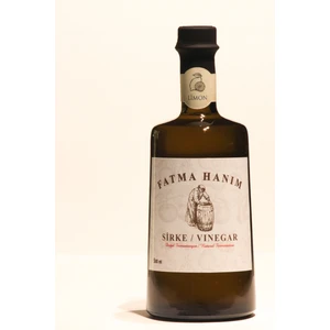 Fatma Hanım Limon Sirkesi 500 ml Meşe Fıçılarında Fermantasyon