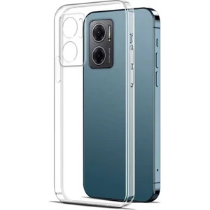 Xiaomi Redmi Note 11E Kılıf Şeffaf Silikon Hibrit Case Kapak