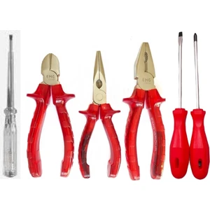 Pense 180MM Kargaburun Yankeski 160MM Duz Yıldız Tornavida K Kalemi 6 Parça