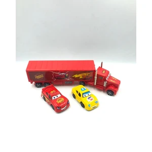 Şimşek Mcqueen Iki Arabalı  Şimşek Mcqueen Tır Seti -Rgl