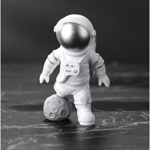 3 Adet Astronot Figürü Dekoratif Heykel Modern Ev Dekorasyon Çocuk Odası Dekor Biblo