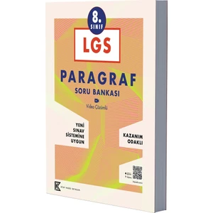 Kitap Vadisi Yayınları 8. Sınıf LGS Paragraf Soru Bankası