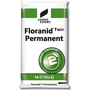 Compo Expert Floranid Twin Permanent 16-7-15(+2) Çim Gübresi 25KG