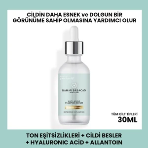 Bahar Babacan Cilt Tonu Eşitsizlikleri Giderici Nemlendirici Etkili Cilt Dolgunlaştırıcı Serum 30ml