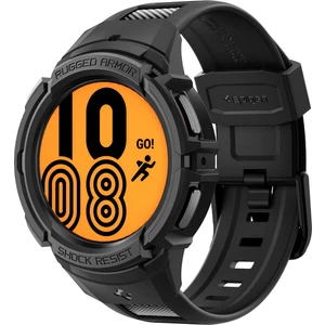 Galaxy Watch 5 Pro (45mm) Kılıf & Kordon Kayış Rugged Armor Pro Black - ACS05301