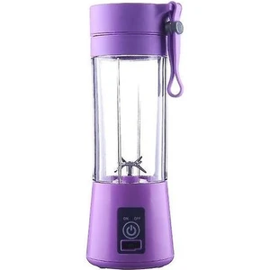 Haitun Taşınabilir Blender USB Mikser Elektrik Sıkacağı Makinesi Smoothie Blender Mini Gıda Işlemcisi Kişisel Limon Sıkacağı Portakal Sıkacağı (Mor) (Yurt Dışından)