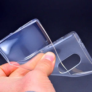 Aqua Aksesuar Alcatel 3 Kılıf Ultra Ince Süper Silikon Şeffaf Kılıf