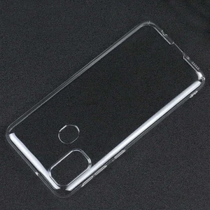 Aqua Aksesuar Galaxy M21 Kılıf Ultra Ince Süper Silikon Şeffaf Kılıf