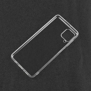 Aqua Aksesuar Galaxy A22 4g Kılıf Ultra Ince Süper Silikon Şeffaf Kılıf