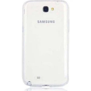 Aqua Aksesuar Galaxy Note 2 Kılıf Ultra Ince Süper Silikon Şeffaf Kılıf