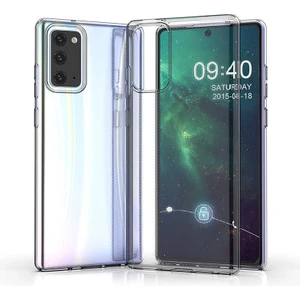 Aqua Aksesuar Galaxy Note 20 Kılıf Ultra Ince Süper Silikon Şeffaf Kılıf