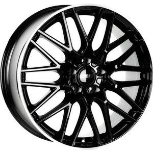 1064-04 8.0X19"-5X120 ET52 65.1 Diamond Rim Black Gloss Jant (4 Adet)