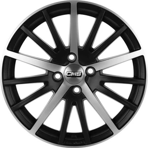 465-02 6.5X15"- 4X100 ET35 67.2 Complete Matt Black Jant (4 Adet)