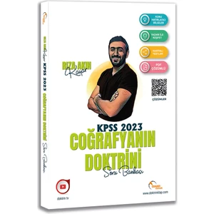 Doktrin Yayınları 2023 KPSS Coğrafyanın Doktrini Soru Bankası