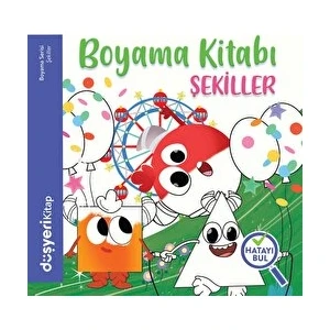 Boyama Kitabı Serisi - Şekiller
