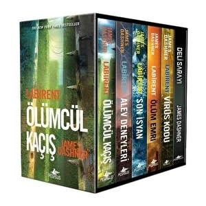 Labirent Serisi: Ölümcül Kaçış  - Deli Sarayı  Alev Deneyleri -  Ölüm Emri - Virüs Kodu - 6 Kitap) - James Dashner