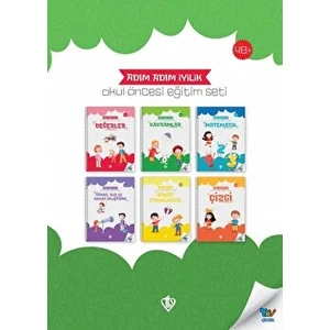 Adım Adım Iyilik Okul Öncesi Eğitim Seti (6 Kitap)