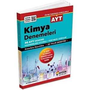 Miray Yayınları AYT Kimya 30X13 Denemeleri Tamamı Video Çözümlü
