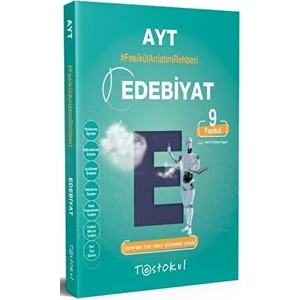 Test Okul Yayınları AYT Fasikül Anlatım Rehberi 9 Fasikül Edebiyat Test Okul Yayınları