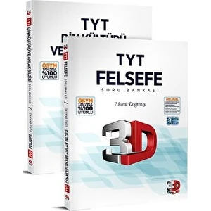 3D Yayınları 2023 TYT Felsefe ve Din Kültürü Soru Bankası