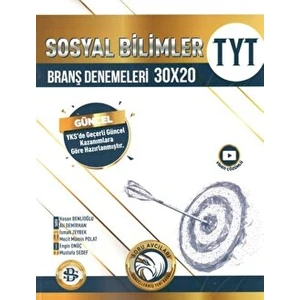 Bilgi Sarmal Yayınları TYT Sosyal Bilimler 30X20 Branş Denemeleri