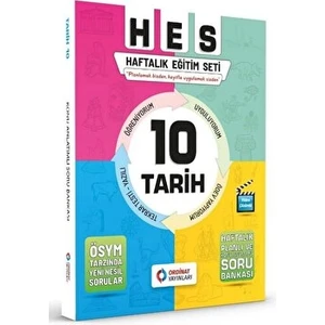 10. Sınıf Tarih (Hes Serisi) Ordinat Yayınları