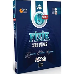 Çapa Yayınları 9. Sınıf Vıp Fizik Soru Bankası