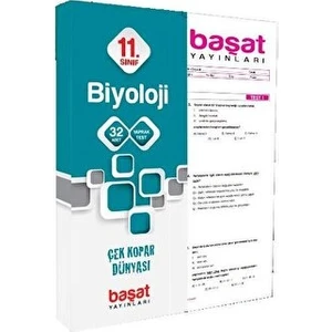 Başat Yayınları 11. Sınıf Biyoloji Yaprak Test Başat Yayınları