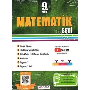 Yarıçap Yayınları 9. Sınıf Matematik Seti