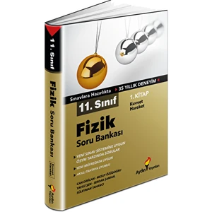Aydın Yayınları 11. Sınıf Fizik Soru Bankası 1. Kitap