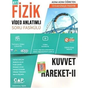 Çap Yayınları Fizik Kuvvet Hareket 2 Konu Anlatımlı Soru Bankası