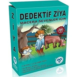Mutlu Yayıncılık 4. Sınıf Dedektif Ziya Hikaye Seti (10 Kitap - 2 Çalışma Testi)