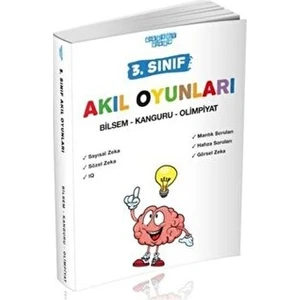 Akıllı Adam Yayınları 3. Sınıf Akıl Oyunları