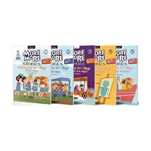 Kurmay Yayınları English 6 Stories - 5 Kitap Set