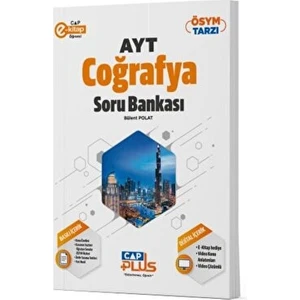 Çap Yayınları YKS AYT Coğrafya Soru Bankası