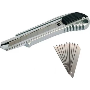 Metal Maket Bıçağı 18 mm + Yedek Ağız