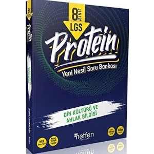 Netfen Yayınları 8. Sınıf Protein Din Kültürü Soru Bankası