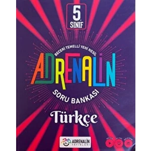 Adrenalin Yayınları 5. Sınıf Türkçe Soru Bankası Adrenalin Yayınları
