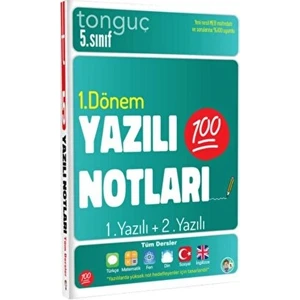 Tonguç Akademi 5. Sınıf Yazılı Notları 1. Dönem 1 ve 2. Yazılı