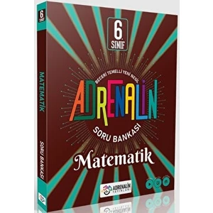 Adrenalin Yayınları 6. Sınıf Adrenalin Matematik Soru Bankası Adrenalin Yayınları