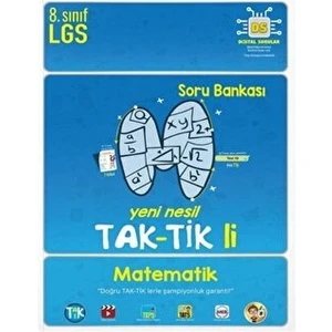 Tonguç Akademi 8. Sınıf LGS Matematik Tak-Tik'li Soru Bankası
