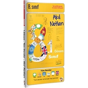 Tonguç Akademi 8. Sınıf 1. Dönem Akıl Notları