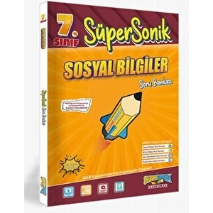 Süpersonik Yayınları 7. Sınıf Sosyal Bilgiler Soru Bankası Süpersonik Yayınları