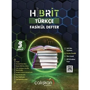 Çalışkan Yayınları 5. Sınıf Hibrit Türkçe Fasikül Defter