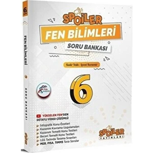 Spoiler Yayınları 6. Sınıf Fen Bilimleri Soru Bankası Spoiler Yayınları